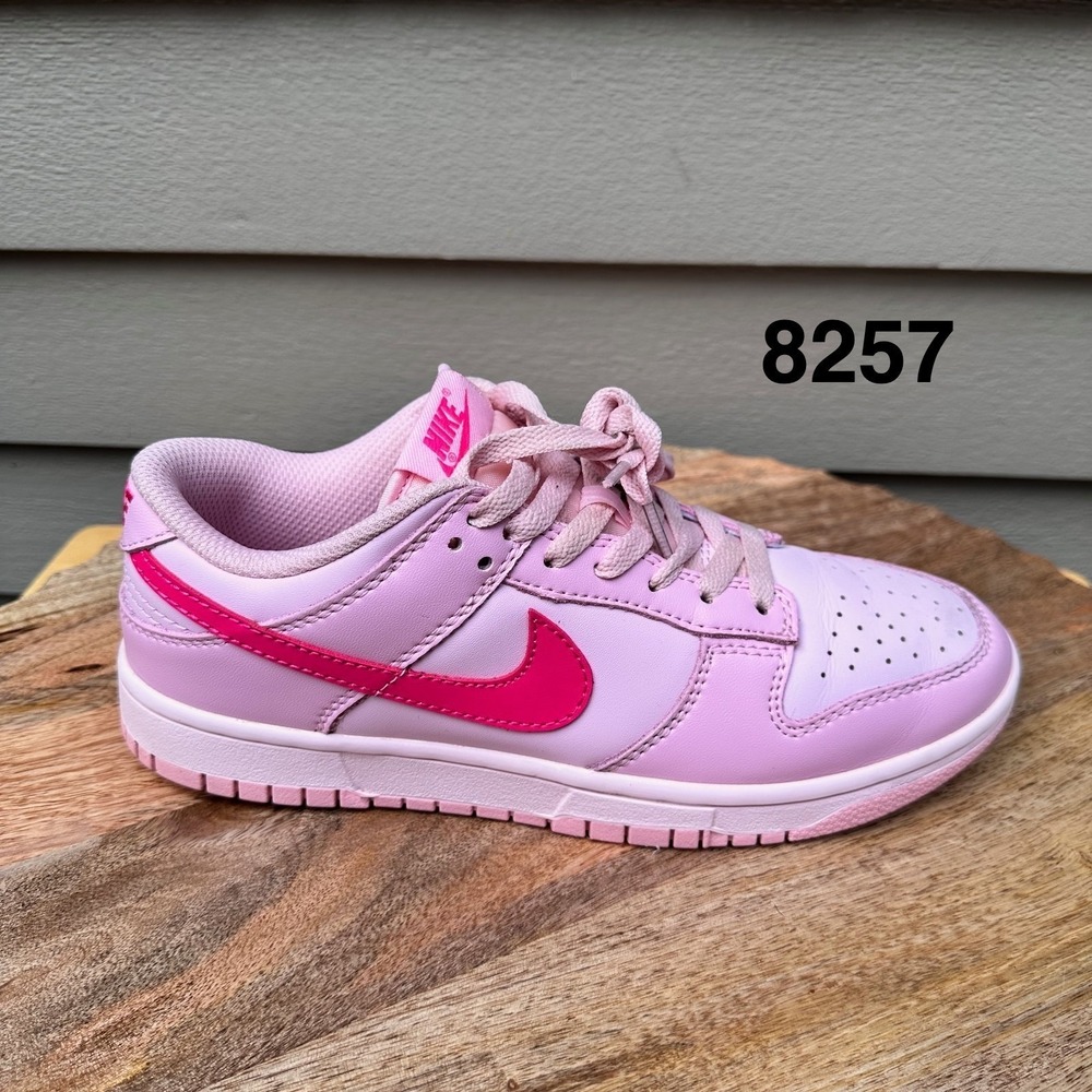 Nike Dunk Low Triple Pink DH9765-600 Women's Size 8.5 Pink Sneakers Shoes